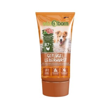 Wildborn Geflügel-Leberwurst aus der Tube 75g Wildborn Geflügel-Leberwurst aus der Tube 75g