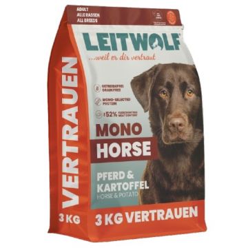 Leitwolf Mono Adult Pferd & Kartoffel 3 kg