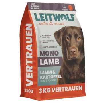 Leitwolf Mono Adult Lamm & Kartoffel 3 kg