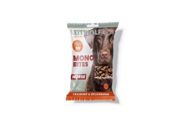 Leitwolf Mono Bites Horse 80 g