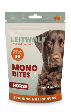 Leitwolf Mono Bites Horse 150 g