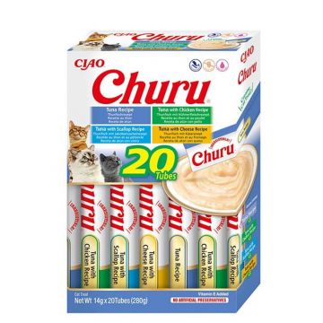 Inaba Cat Churu Varieties Tuna 20x14g
