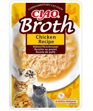 Inaba Cat Ciao Brooth Chicken 40g Inaba Cat Ciao Brooth Chicken 40g