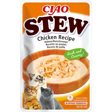 Inaba Cat Ciao Stew Chicken 40g Inaba Cat Ciao Stew Chicken 40g
