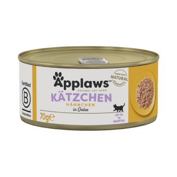 Applaws Cat Nassfutter Dose Kitten Hühnchen 70 g (Menge: 24 je Bestelleinheit) Applaws Cat Nassfutter Dose Kitten Hühnchen 70 g (Menge: 24 je Bestelleinheit)