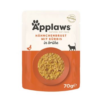 Applaws Cat Nassfutter P.B. mit Hühnchenbrust & Kürbis 70 g (Menge: 12 je Bestelleinheit) Applaws Cat Nassfutter P.B. mit Hühnchenbrust & Kürbis 70 g (Menge: 12 je Bestelleinheit)