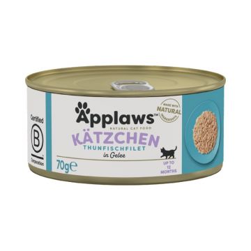 Applaws Cat Nassfutter Dose Kitten Thunfisch 70 g (Menge: 24 je Bestelleinheit) Applaws Cat Nassfutter Dose Kitten Thunfisch 70 g (Menge: 24 je Bestelleinheit)