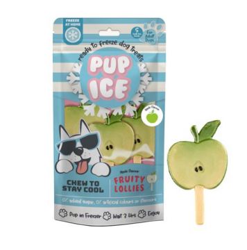 Pup Ice Dog Snack Fruity Lollies Apple S 3 Stück 90 g Pup Ice Dog Snack Fruity Lollies Apple S 3 Stück 90 g