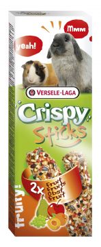 Versele Crispy Sticks Kaninchen-Meerschweinchen Obst 110 g (Menge: 8 je Bestelleinheit)
