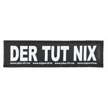 2 Julius-K9 Klettsticker DER TUT NIX