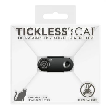 TickLess MINI Cat Ultraschallgerät - Schwarz TickLess MINI Cat Ultraschallgerät - Schwarz
