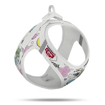 Curli Clasp Vest Geschirr LE25 Comic Light-Gray XL