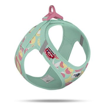 Curli Clasp Vest Geschirr LE26 FruitsT&uuml;rkis 2XS