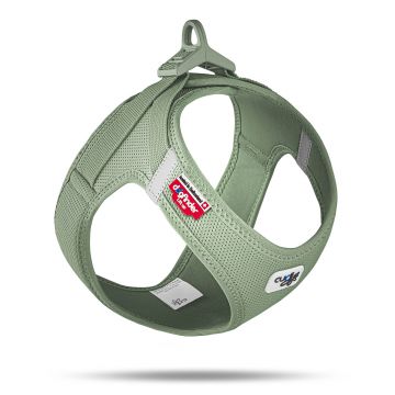 Curli Clasp Vest Geschirr Air-Mesh Olive S