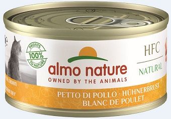 Almo Nature HFC Natural Hühnerbrust 70g (Menge: 24 je Bestelleinheit) Almo Nature HFC Natural Hühnerbrust 70g (Menge: 24 je Bestelleinheit)