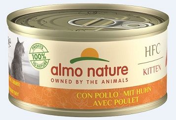 Almo Nature HFC Natural Kitten Huhn 70g (Menge: 24 je Bestelleinheit) Almo Nature HFC Natural Kitten Huhn 70g (Menge: 24 je Bestelleinheit)