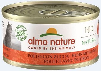 Almo Nature HFC Natural Huhn mit Kürbis 70g (Menge: 24 je Bestelleinheit) Almo Nature HFC Natural Huhn mit Kürbis 70g (Menge: 24 je Bestelleinheit)