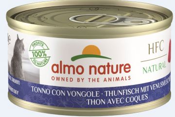 Almo Nature HFC Natural Thunfisch mit Venusmuscheln 70g (Menge: 24 je Bestelleinheit) Almo Nature HFC Natural Thunfisch mit Venusmuscheln 70g (Menge: 24 je Bestelleinheit)