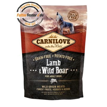 Carnilove Dog Adult Lamb & Wild Boar 1,5kg