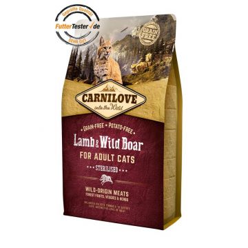 Carnilove Cat Adult Lamb & Wild Boar 2kg