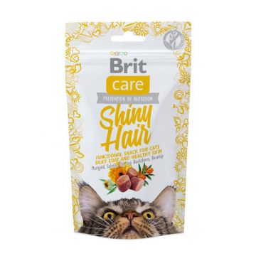 Brit Care Cat Snack Shiny Hair 50 g