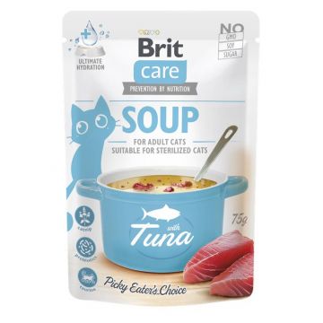 Brit Care Cat Soup with Tuna 75g (Menge: 15 je Bestelleinheit)