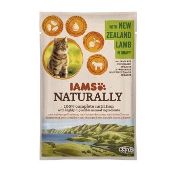 IAMS Naturally Adult Nassfutter PB 85g Neuseelandlamm in Sauce IAMS Naturally Adult Nassfutter PB 85g Neuseelandlamm in Sauce