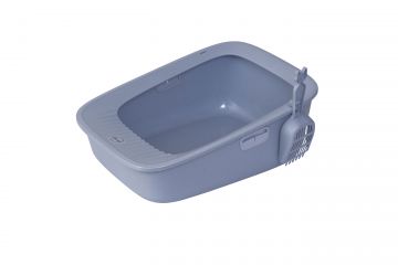Quapas Cat Litter Box Soft Grey