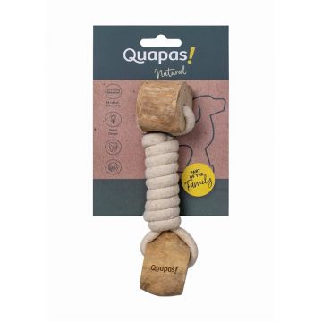 Quapas Dog Toy Coffeewood Twist