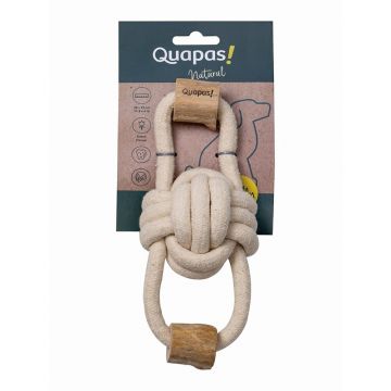 Quapas Dog Toy Coffeewood Pullbear