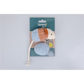 Quapas Cat Toy Mouse & Ball 2 Stück