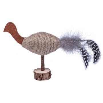 Quapas Cat Toy Hemp Ostrich
