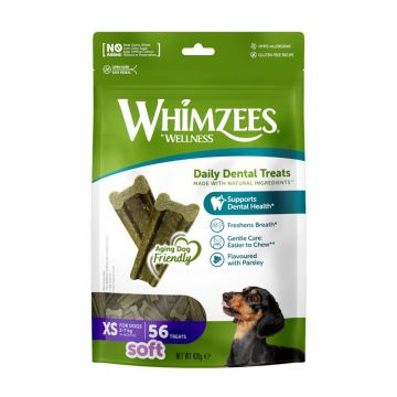Whimzees Dog Soft Value Bag XS 56 Stück Whimzees Dog Soft Value Bag XS 56 Stück