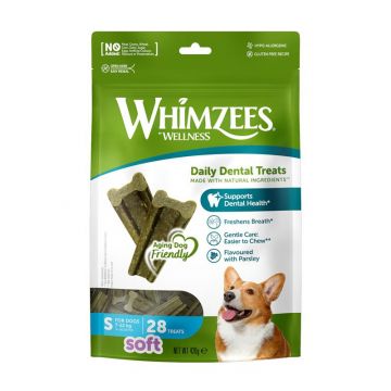 Whimzees Dog Soft Value Bag S 28 Stück Whimzees Dog Soft Value Bag S 28 Stück