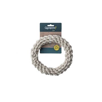Quapas Dog Toy Rope Round Natural L 27 cm