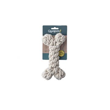 Quapas Dog Toy Rope Bone Natural L 27 cm