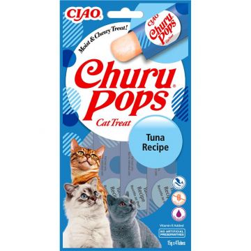 Inaba Cat Churu Pops Tuna 4 x 15g