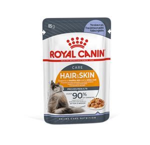 Royal Canin Feline Hair & Skin in Gelee P.B. Multipack 12x85g Royal Canin Feline Hair & Skin in Gelee P.B. Multipack 12x85g