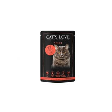 Cats Love PB Adult Rind Pur 85g (Menge: 12 je Bestelleinheit) Cats Love PB Adult Rind Pur 85g (Menge: 12 je Bestelleinheit)