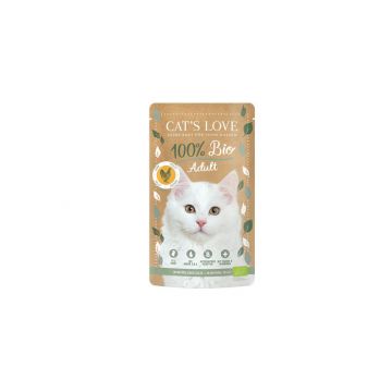 Cats Love PB Adult Bio Huhn 100g (Menge: 6 je Bestelleinheit) Cats Love PB Adult Bio Huhn 100g (Menge: 6 je Bestelleinheit)
