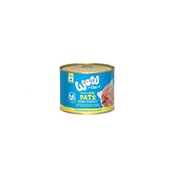 Wow Cat Dose Junior Huhn & Garnele 200g (Menge: 6 je Bestelleinheit) Wow Cat Dose Junior Huhn & Garnele 200g (Menge: 6 je Bestelleinheit)