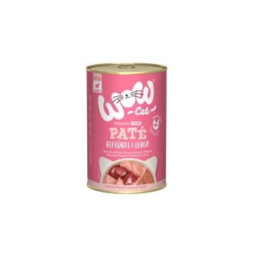 Wow Cat Dose Junior Geflügel & Leber 400g (Menge: 6 je Bestelleinheit) Wow Cat Dose Junior Geflügel & Leber 400g (Menge: 6 je Bestelleinheit)