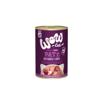 Wow Cat Dose Senior Geflügel & Ente 400g (Menge: 6 je Bestelleinheit) Wow Cat Dose Senior Geflügel & Ente 400g (Menge: 6 je Bestelleinheit)
